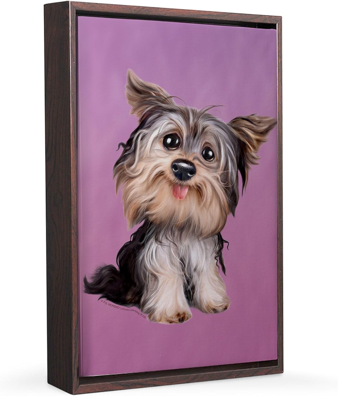 CafePress PD Moreno's Yorkie 20x30 Canvas Print