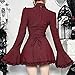 Ouji Fashion Dress Vkei Clothes Visual Kei Jirai Kei Victorian Lolita Steampunk Victorian Vintage Clothes (Plaid,Large)