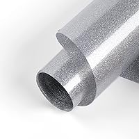 Vista 10 de HTVRONT Rollos de vinilo HTV de transferencia de calor – 12" x 5 pies, vinilo HTV azul aguamarina para camisetas, vinilo para planchar en todas