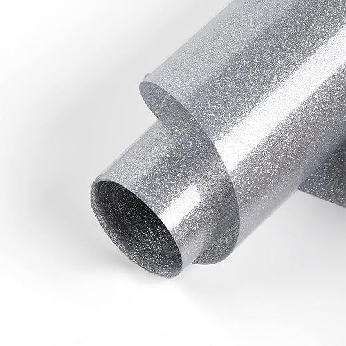 Miniatura 8 de HTVRONT Rollos de vinilo HTV de transferencia de calor, vinilo HTV blanco de 12 pulgadas x 5 pies, vinilo para camisas, vinilo para planchar para