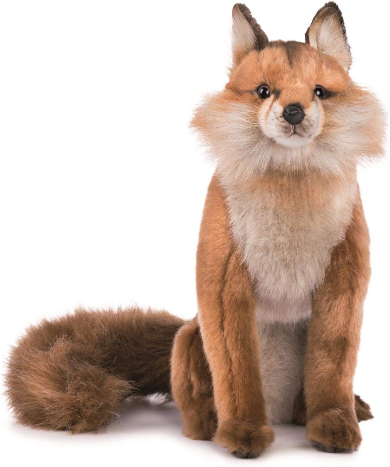 Sitting Fox Soft Toy 28cmH/30cmL