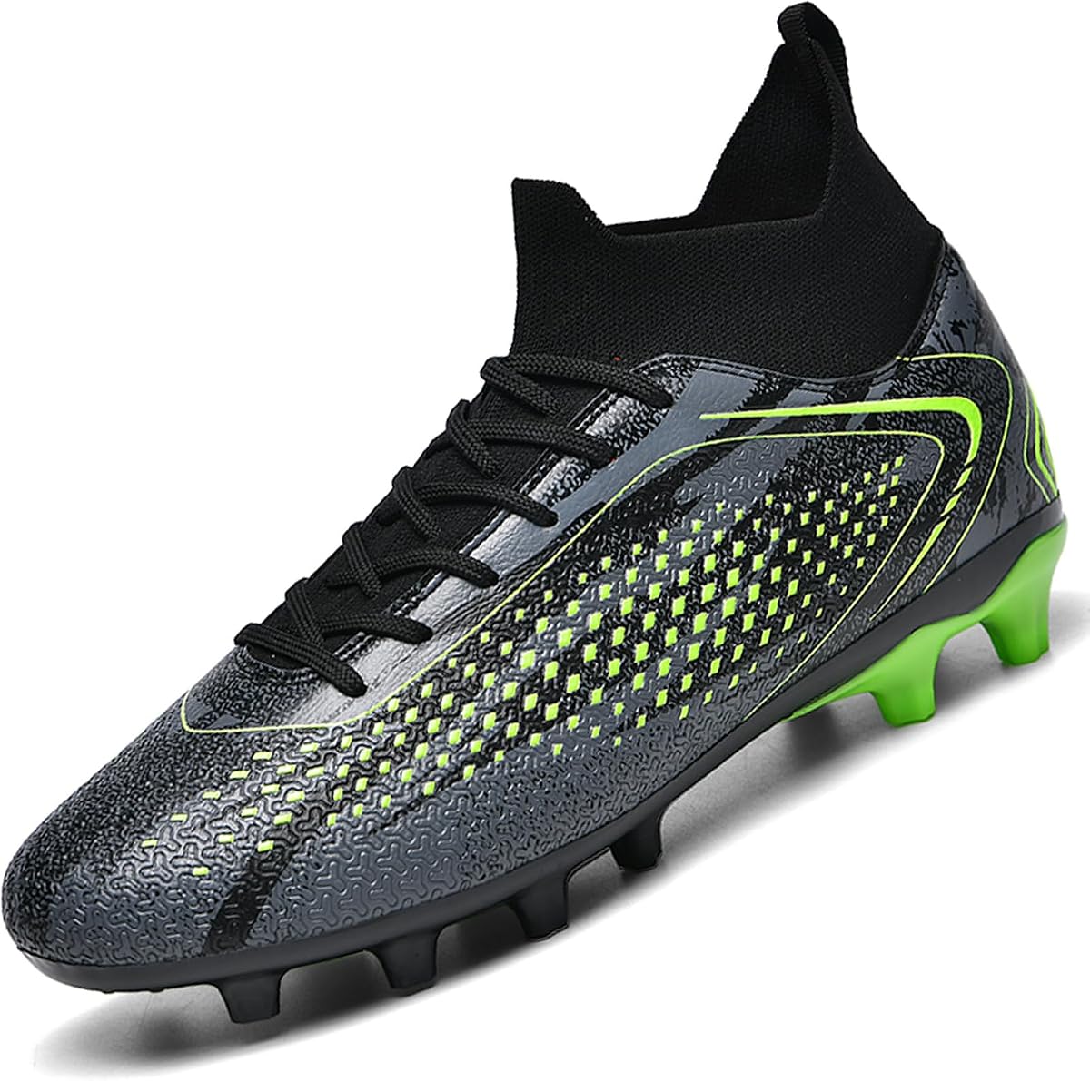 Botas de fútbol para hombre AG FG Zapatos de fútbol para terreno firme para mujer Entrenamiento de césped Atlético Zapatos de fútbol para jóvenes profesionales para niños Botas de rugby para exteriores Ligeras y transpirables