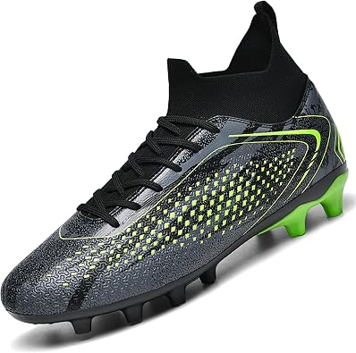 Mens Soccer Cleats AG FG Womens Firm Ground Soccer Shoes Turf Training Athletic Professional Youth Boys Football Cleats Rugby Boots Outdoor Lightweight Breathable