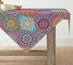 Artoid Mode Nappe D'Automne, Motifs Citrouilles, Fleurs Et Feuilles