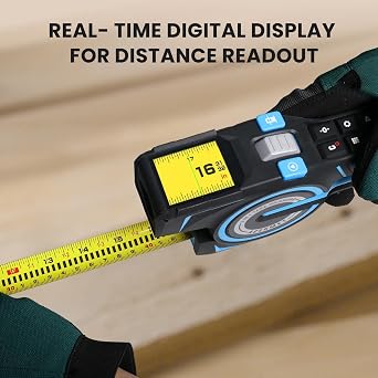 100M Laser Tape DTX10 Sophisticated measuring tape Bluetooth Laser Tape Measure with Green Laser Line Marking,for Design