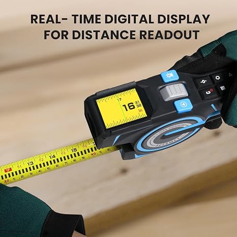 100M Laser Tape DTX10 Sophisticated measuring tape Bluetooth Laser Tape Measure with Green Laser Line Marking,for Design
