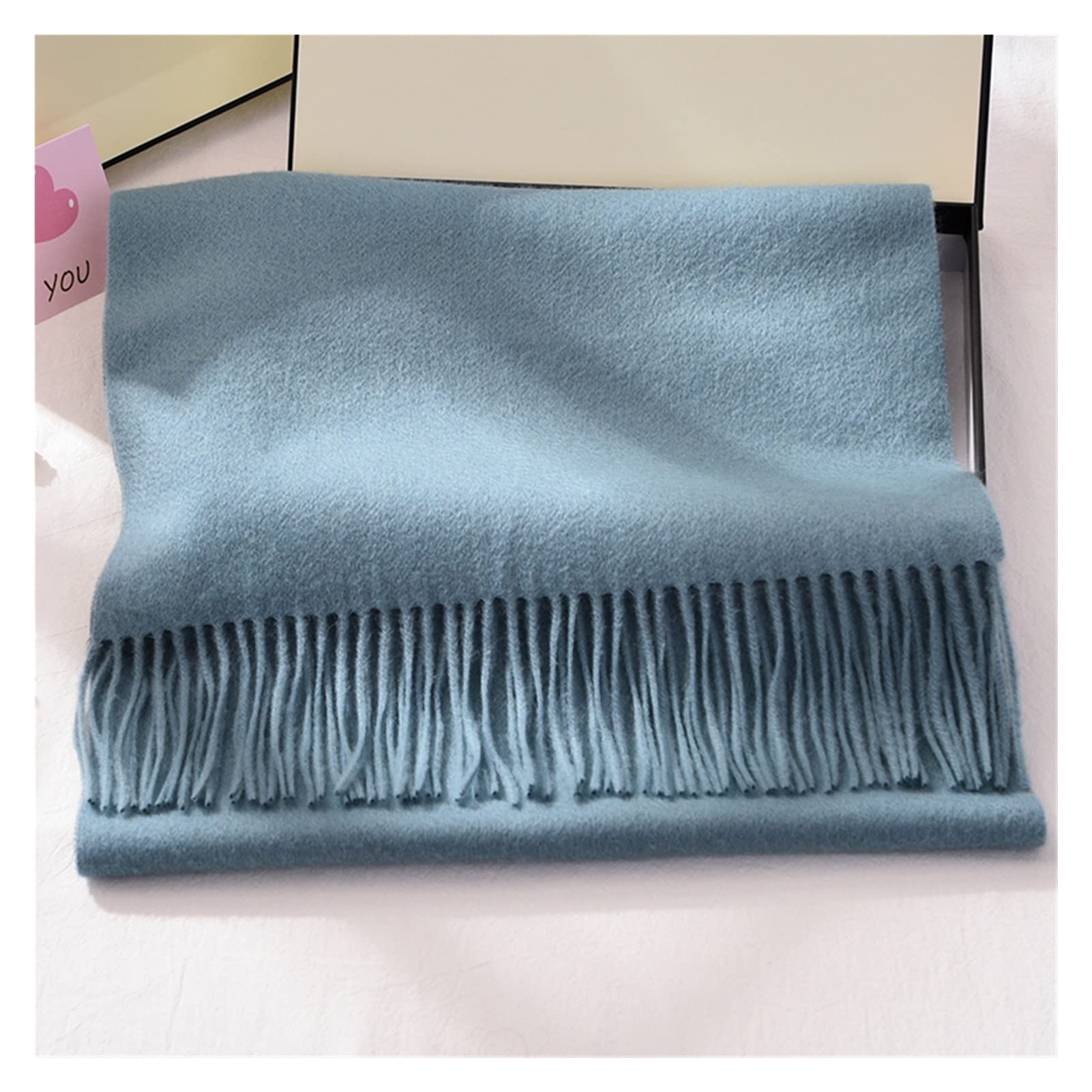 Foulard Donna Donne Sciarpa Invernale Cashmere Feeling Pashmina Scialle Involucri Morbidi Coperta Calda Sciarpe For Le Donne Sciarpa Con Sciarpe Nappa For Signore Sciarpa Unisex