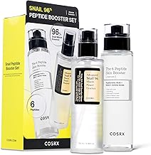 COSRX Snail Mucin 96% Peptide Booster Set - Amazon Exclusive - Korean Skin Care, Gift Sets, Skin Care Set for Women, Advanced Snail Mucin Serum, Face Serum