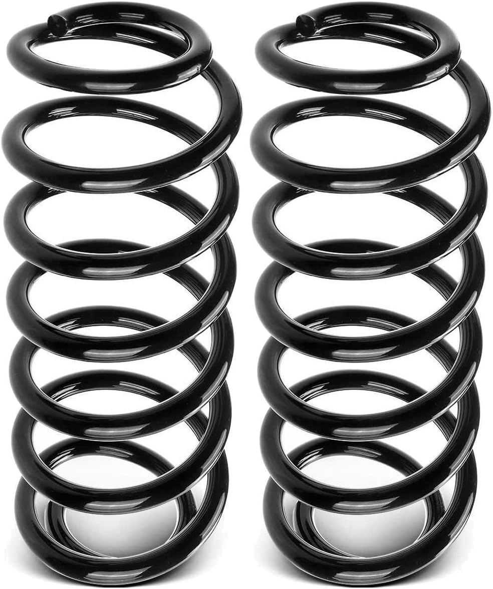 Rear Coil Spring Pair 2X for Dodge Grand Caravan & Chrysler Town & Country 2008-2017, Heavy Duty Suspension Replacement Kit 5151103AA 4670588AA