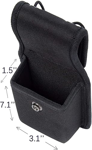 Miniatura 7 de LUITON Funda universal para radio bidireccional, bolsa universal para walkie talkies, funda de nailon, accesorios para MOTOROLA MT500, MT1000,