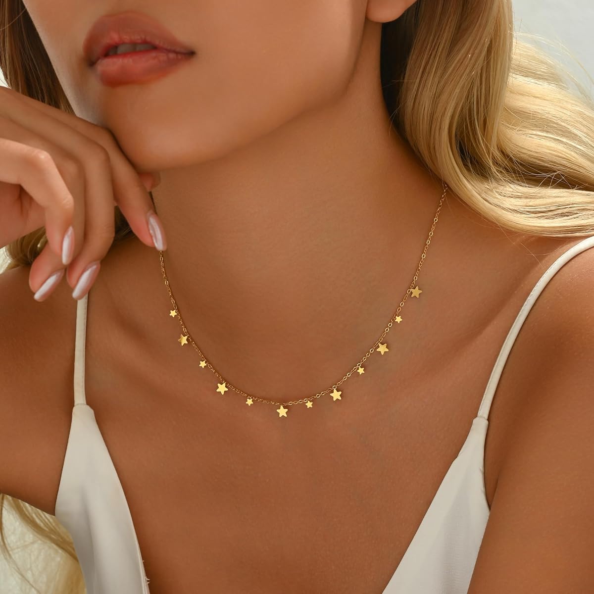 Etta Star Recycled Gold Necklace view 4