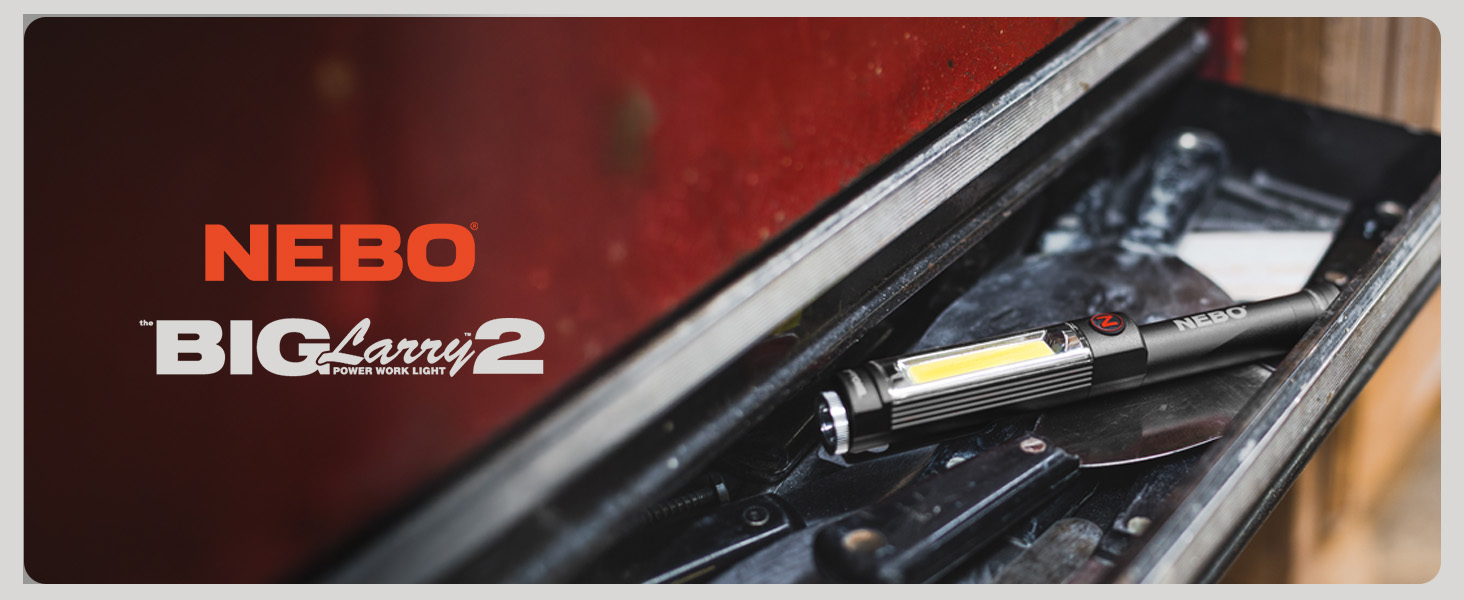 nebo big larry 2 flashlight Amazon.com: NEBO Big Larry 2 Work Light