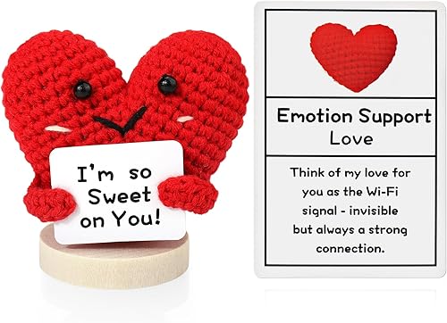 Miniatura 1 de BABORUI Pickle de apoyo emocional, hecho a mano, de apoyo emocional, para amigosfamilia, apoyo emocional para regalos de Navidadcumpleaños, 2 pzas