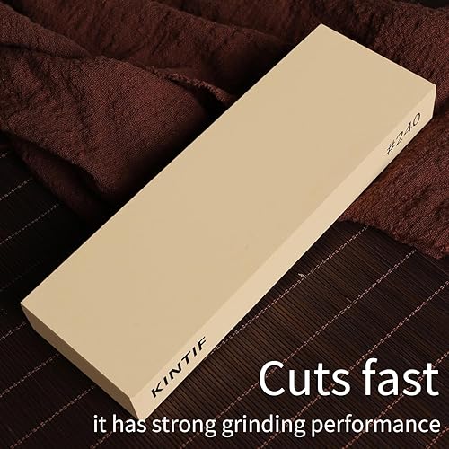 Miniatura 2 de La piedra afiladora de cuchillos de piedra de afilar corta rápidamente salpicaduras y desaparecer sin necesidad de remojar afilador de cuchillos de
