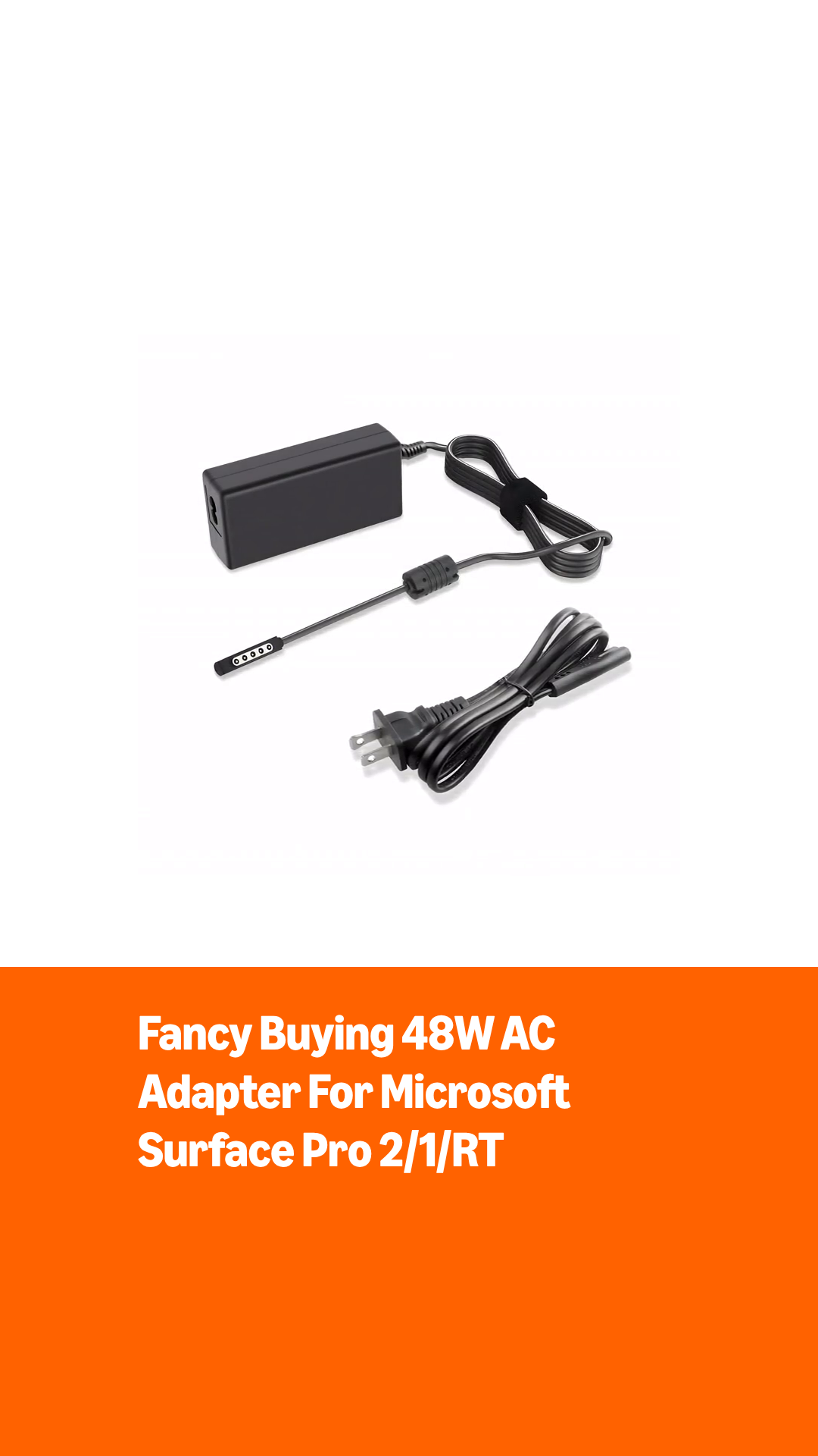 Amazon.com: 48W 12V 3.58A AC Adapter Charger for Microsoft Surface