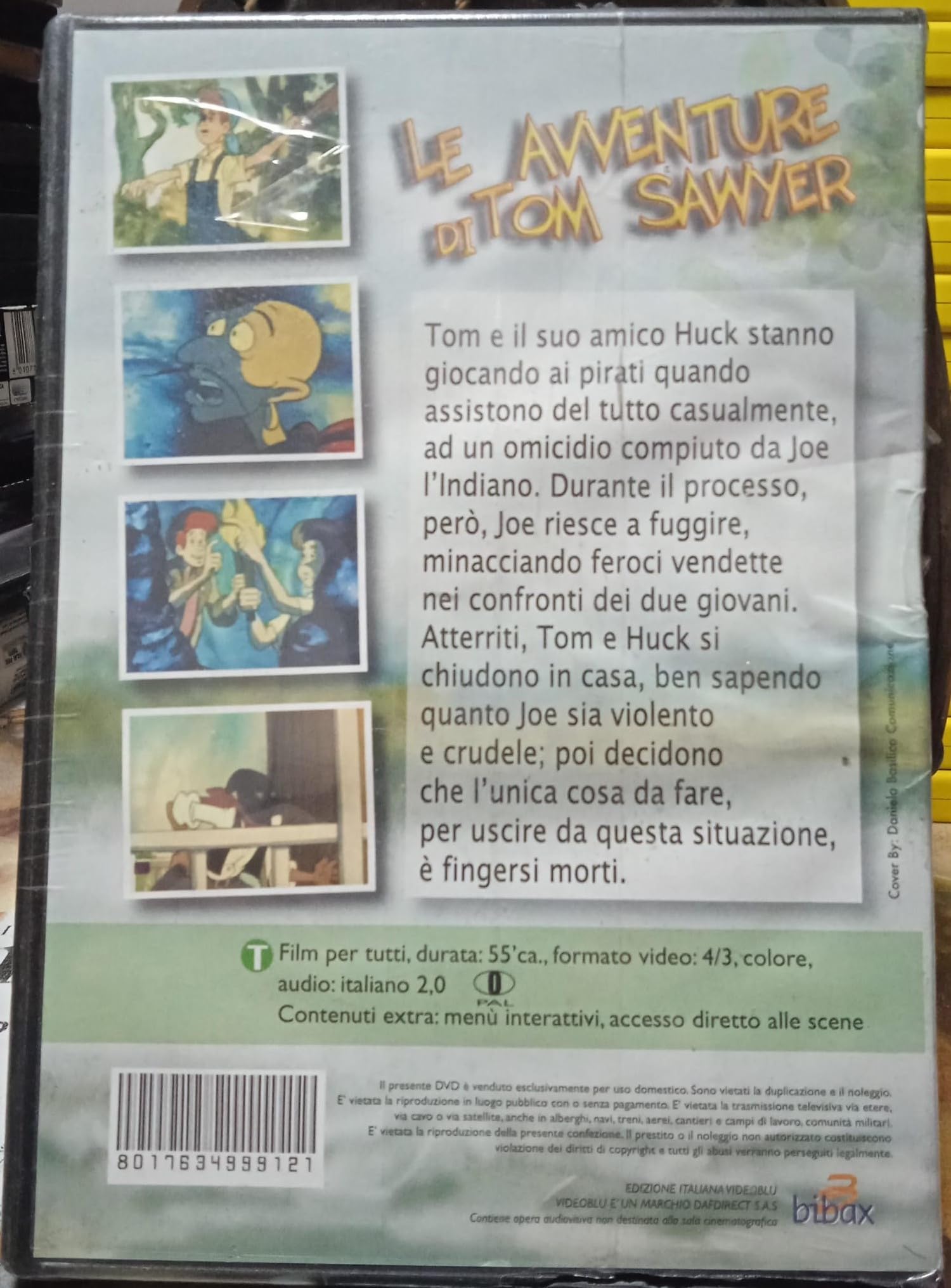 TeknoFilm - DVD – LE AVVENTURE DI TOM SAWYER - BIBAX