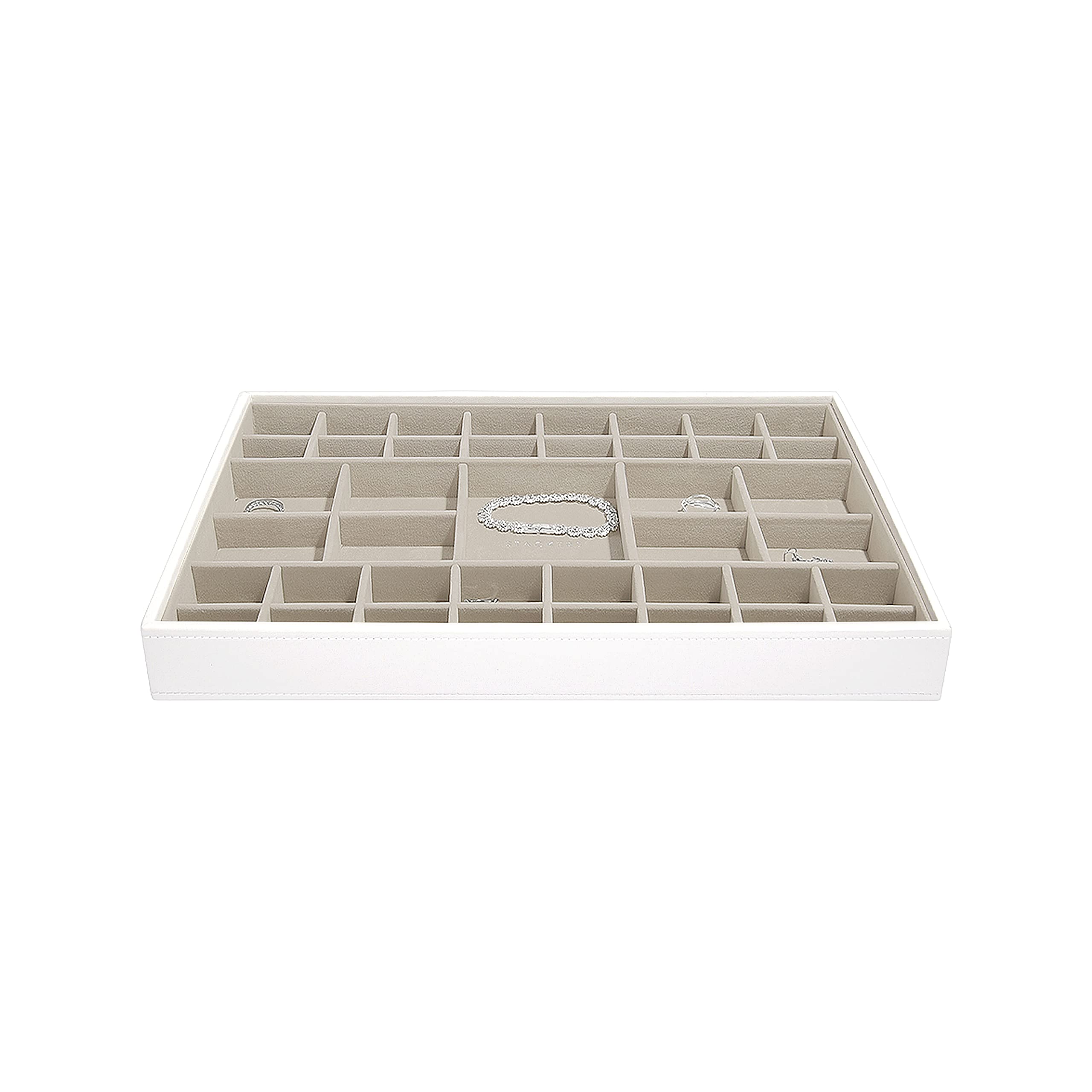 Stackers White Supersize Jewellery Box Trinket Layer