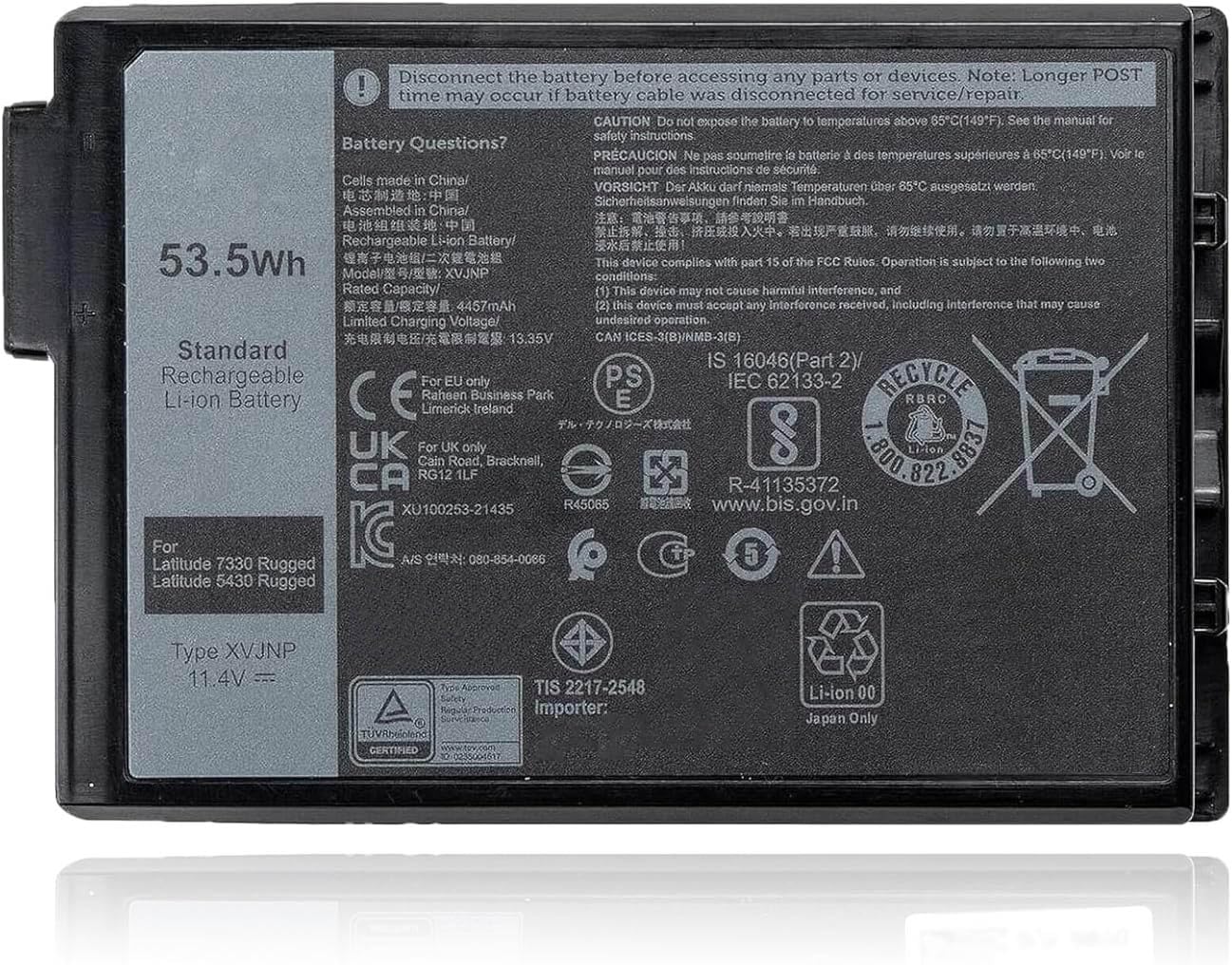 Amazon.com: VANPIR XVJNP Laptop Battery Replacement for Dell