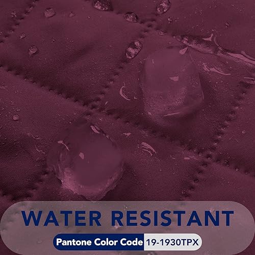 Miniatura 4 de PureFit - Funda acolchada reversible para sofá, funda protectora para muebles resistente al agua y lavable, con relleno de espuma, base