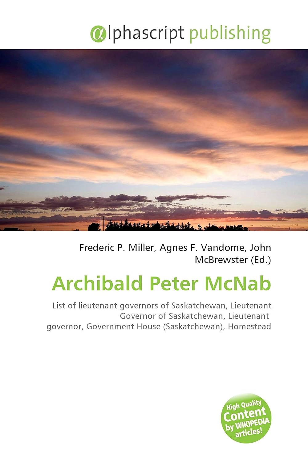Archibald Peter McNab Amazon.in Books