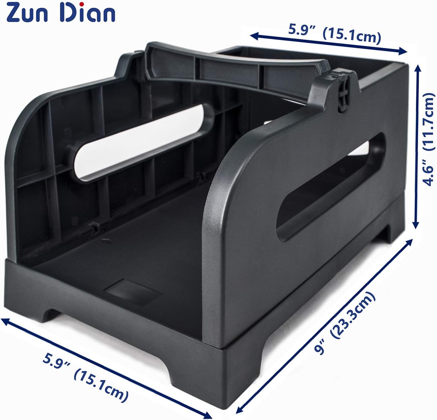 ZunDian Label Holder - Rolls and Fan-Fold Labels Thermal Label Printer Paper Holder for Desktop : Office Products