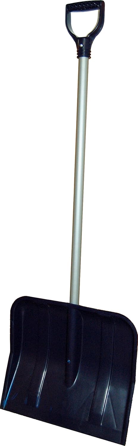 Rugg Path Master Select 18" Snow Shovel - USA Made Steel Handle, 20" Poly Blade, 10-Year Warranty