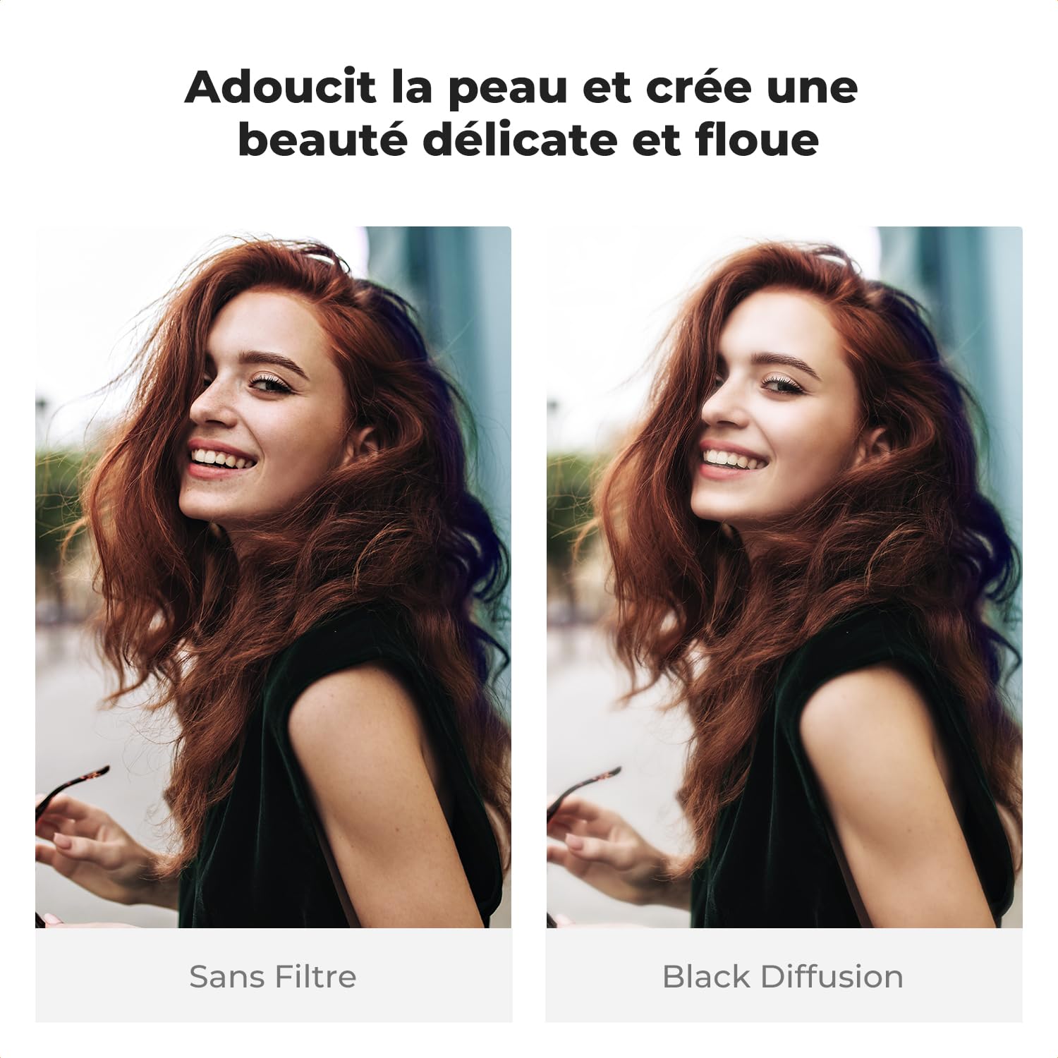 K&F CONCEPT 67mm Filtre Black-Mist et Polarisant et 3 Chiffons