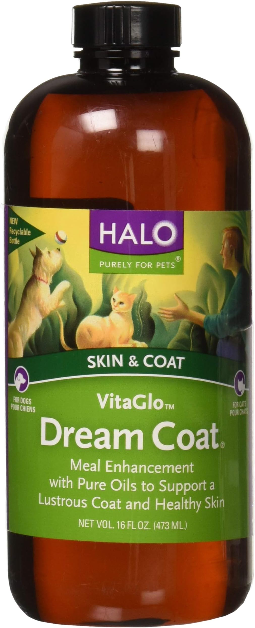 Halo Purely for Pets VitaGlo Dream Coat - 16 fl oz