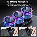 WSKEN pour Z Plier 7 Couverture du boîtier de protection des objectifs de la caméra - Ultra HD Anti-reflet verre métallique trempé anti-rayure arrière caméra protection de l'écran Film pour Samsung Galaxy Z Pli 7 5G Accessoires, Couleur