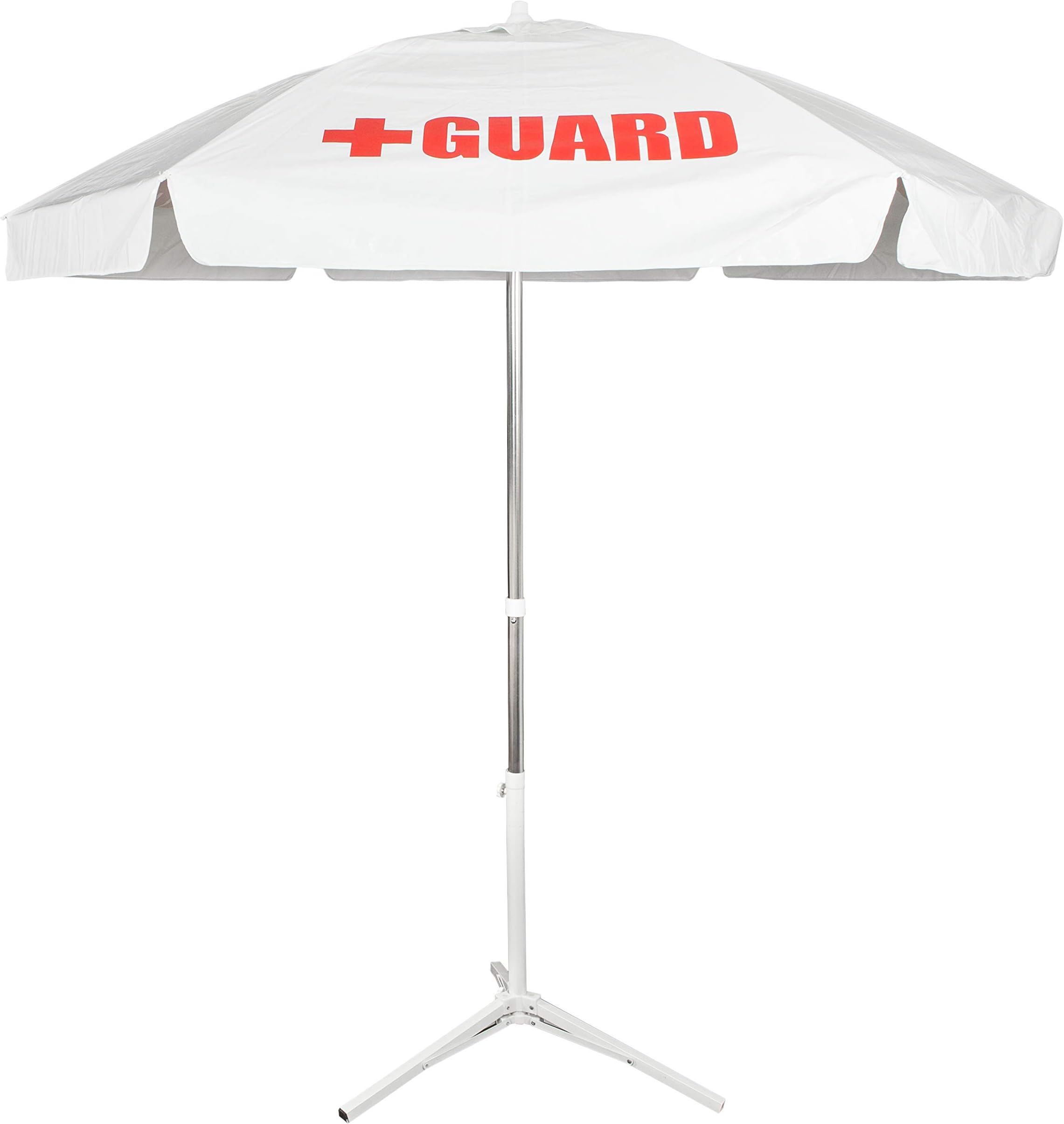 BLARIX Heavy Duty Guard Umbrella (White w/Logo)