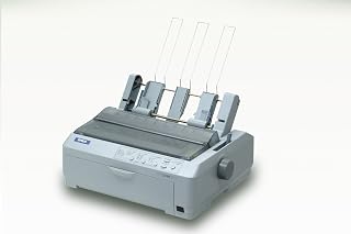 EPSON LQ-590 DOT MATRIX PRINTER GREY