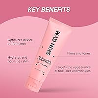 Vista 3 de Skin Gym Microcurrent - Gel conductor para rostro y cuerpo, gel hidratante para dispositivos de microcorriente, mejora la comodidad de la piel