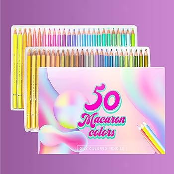 まろみ アーティストカラー色鉛筆 50色セット(パステルトーン) ホルベイン アーチスト色鉛筆50色セット（パステルトーン