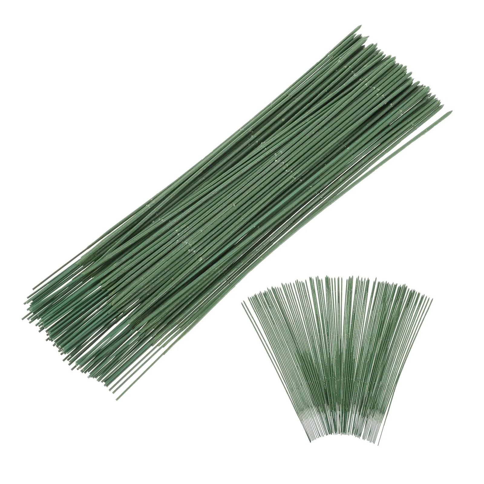 Amazon｜100 個 25 センチメートルプラスチック花茎造花スティック