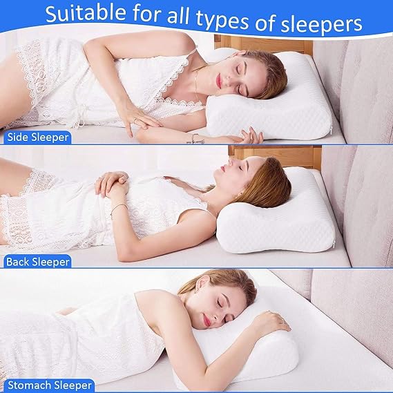 Visco Planet Visco Pillow Supported Orthopedic Pillow Visco Neck Pillow