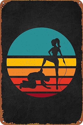 Miniatura 1 de Cartel de metal retro vintage con texto en inglés "Woman Dominatrix", letrero de lata de Halloween, cueva, bar, club, arte de pared para el hogar, 8