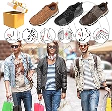 Zapatillas Pie Ancho Hombre Zapatillas sin Cordones Hombre Zapatos Deportivos Casuales para Correr Gimnasio Sneakers Ligero Transpirable Zapatillas de Running Adulto6