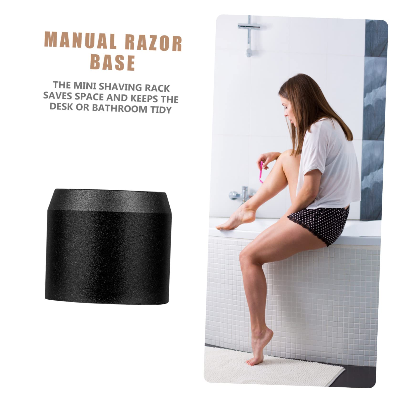 Healeved 3pezzi Per Rasoio Base Per Rasoio Design Per Organizzazione Per Mantenere Lavabo