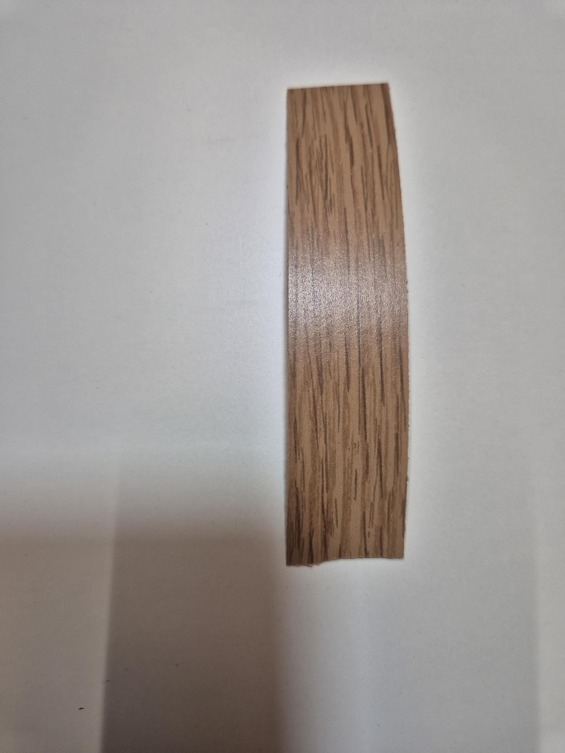 New Oak Effect edgings, 22mm Iron on Melamine edgings. Simple Way of Finishing Boards Giving a Neat wrap Around Effect (Oak 2)