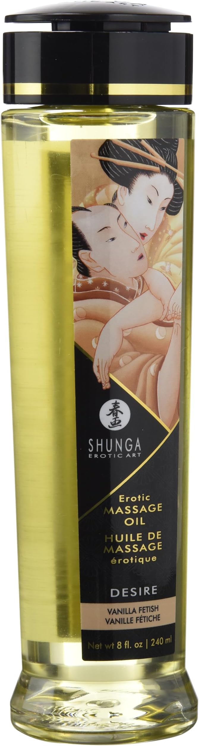 Shunga Erotic Massage Oil Sensation Lavender 8 Oz main image 1
