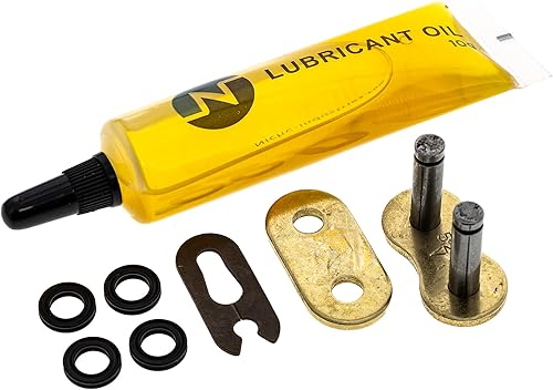 Miniatura 8 de NICHE Combo de Cadena y Piñón de Transmisión para Yamaha Raptor 660R Delantero 13 Dientes Trasero 40 Dientes 520V-X Anillo X 92 Eslabones