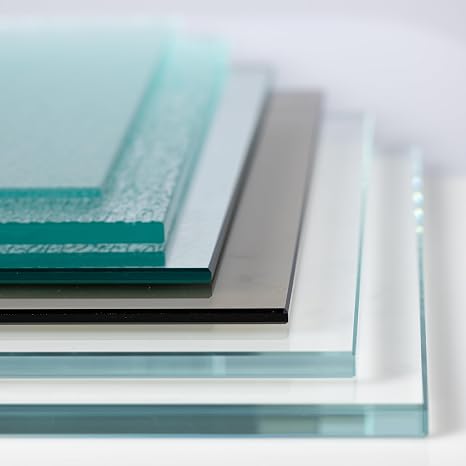 Custom Cut Specialty Glass -1/8, 3/16,1/4, 3/8 or 1/2 Thick | Frosted,Clear, Ultra Clear,Bronze,Gray Smoke,Green or Black. Polished or Seamed Edgework | Tempered or Annealed