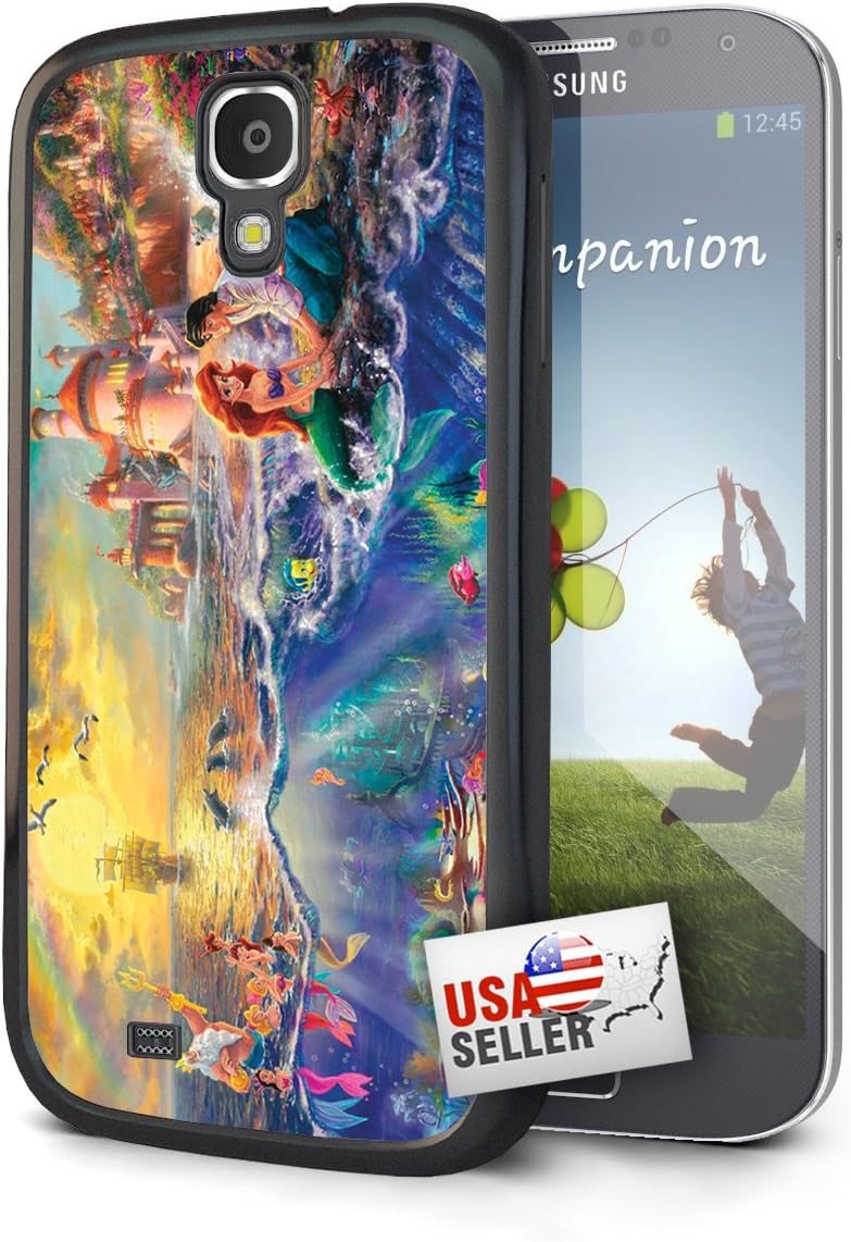 Disney The Little Mermaid Ariel Single Case for Samsung Galaxy S4 Wireless Phone Accessory