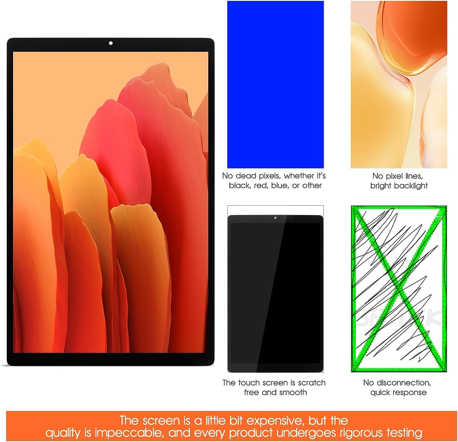 8\" For BLU M8L M0172WW / M8L 2022 M0220WW / M8L PLUS M0210WW M0174WW M0170WW Touch Screen Digitizer Glass Tablet PC Replacement