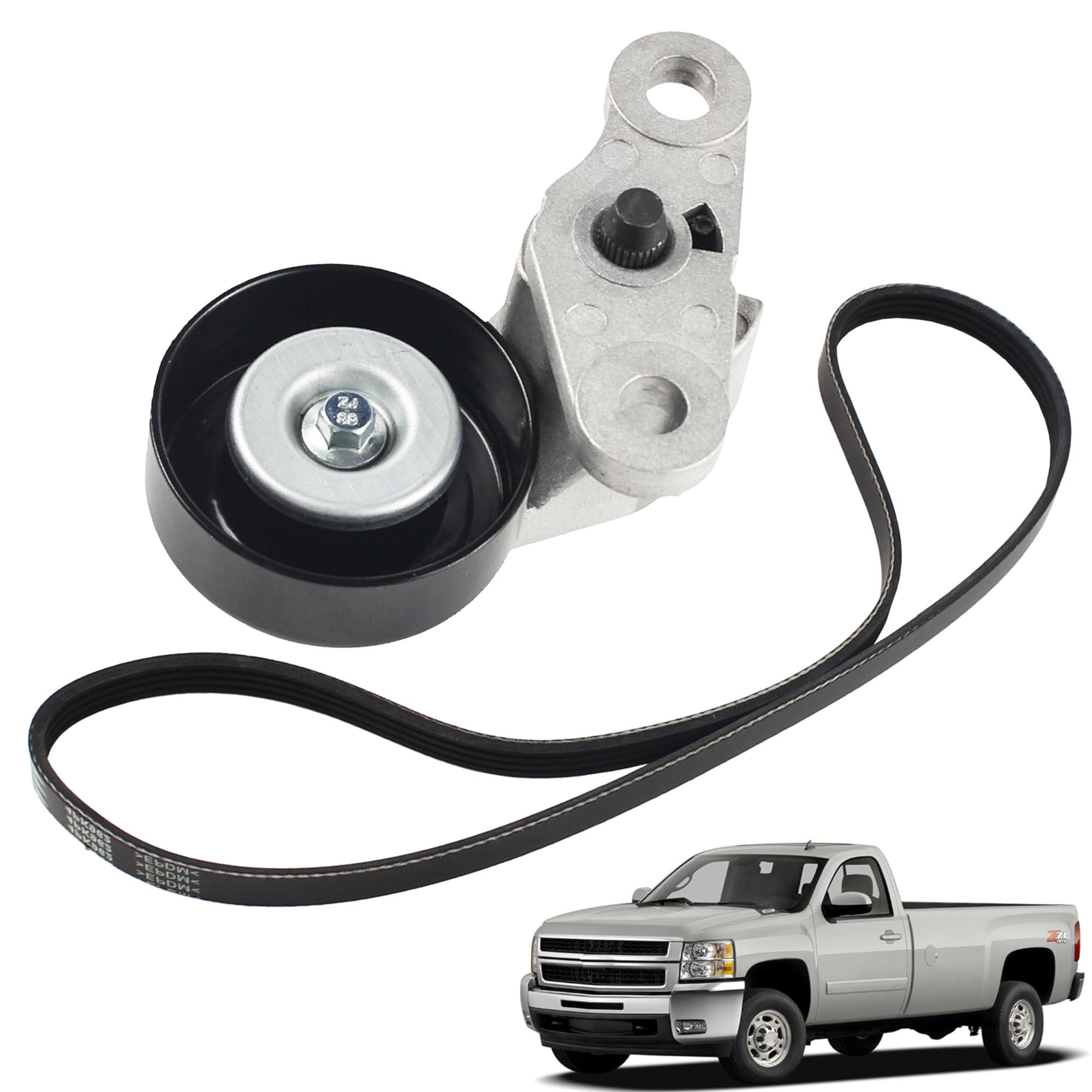 YzusGomumu A/C Serpentine Drive Belt Tensioner Kit 90K-38159