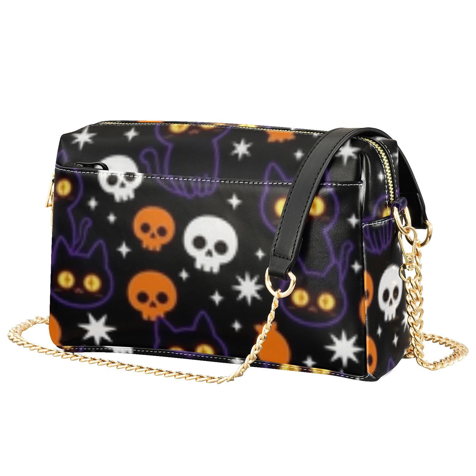 Bolso bandolera ligero con correa de cadena con capacidad de 2,5 L para