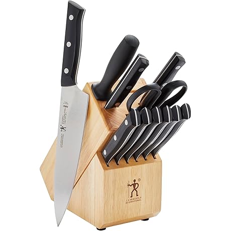 Embrace Culinary Perfection with Henckels 12-Piece Knife Set: The Ultimate Cutlery Arsenal