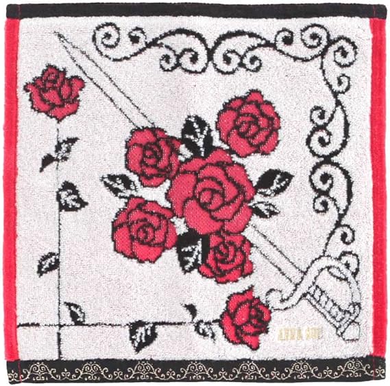 Amazon Anna Sui ベルサイユのばら タオルハンカチ ホワイト アナスイ アナ スイ 婦人 レディース 25cm 1513 10 ハンカチ バンダナ 通販