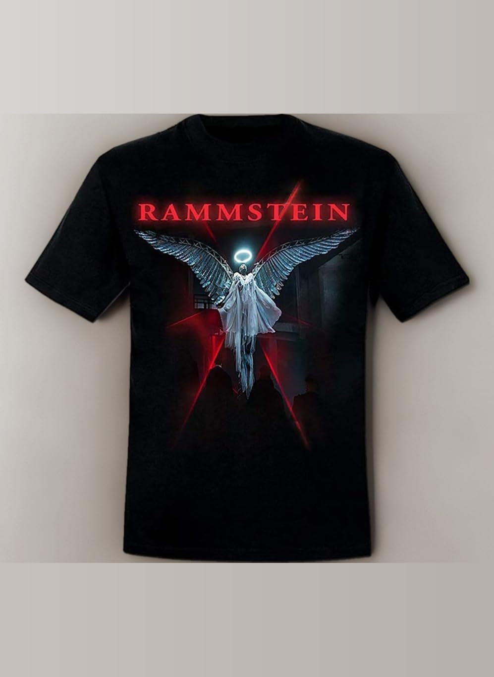 Rammstein T-Shirt Du Ich Wir Ihr schwarz Official Band Merchandise Fan Shirt Black with Chest and Back Print