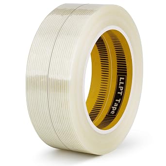 LLPT Filament Strapping Tape 3/4" x 36 Yards Each 5.9 Mil 2 Pack